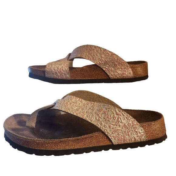 Berkies Two Strap Thong Sandals size EU 37 woman's sz 6.5 - Picture 7 of 10